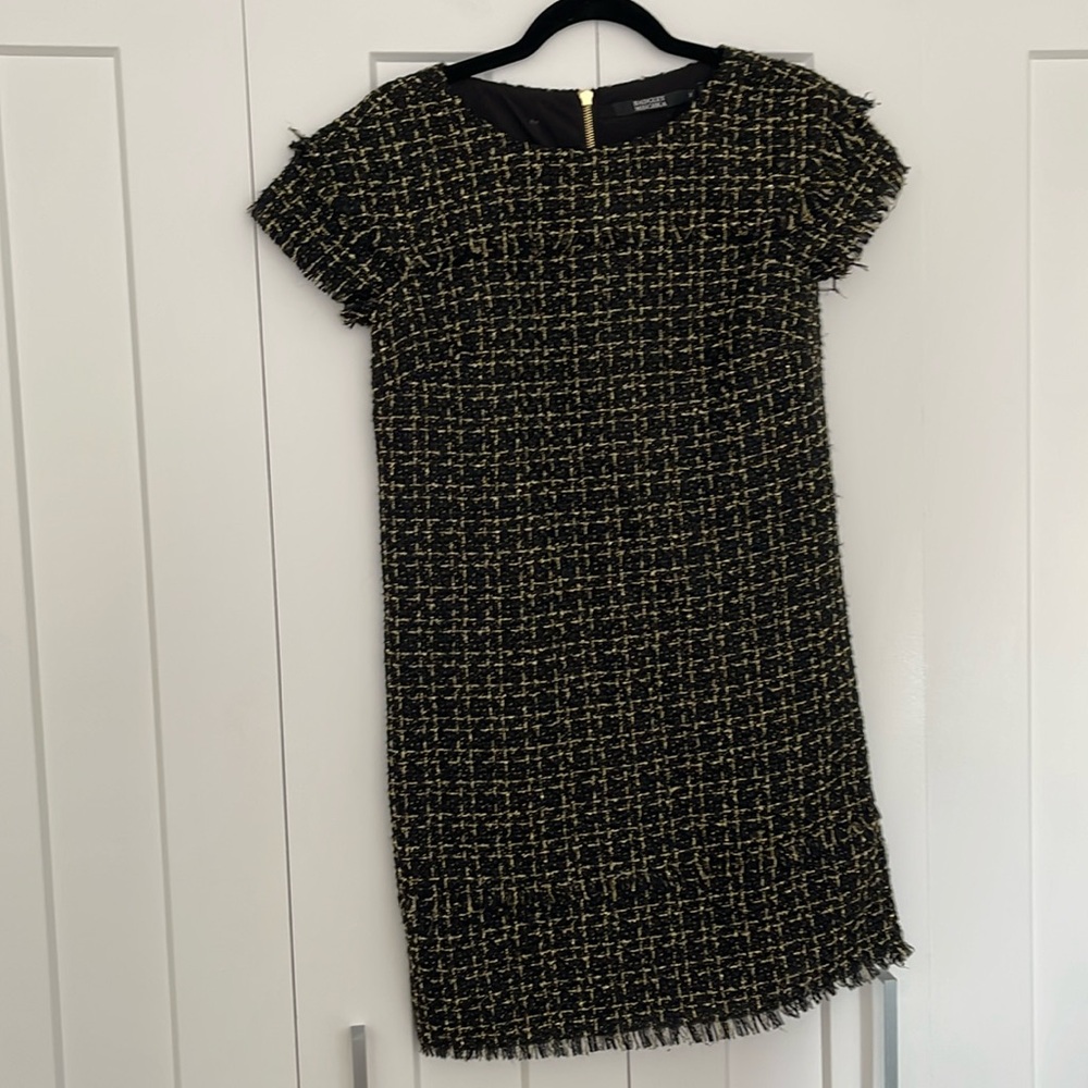 Vintage Badgley Mischka knit party dress.